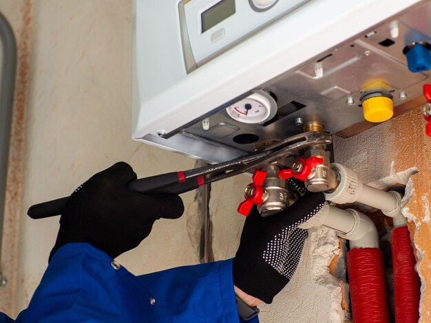 installing heating water pipes apartment
