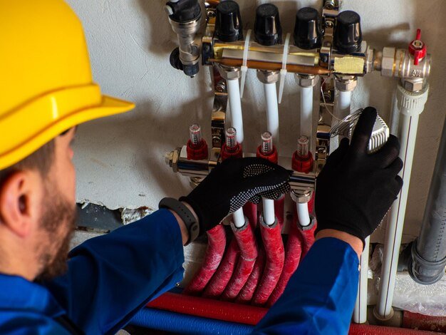 underfloor heating installation