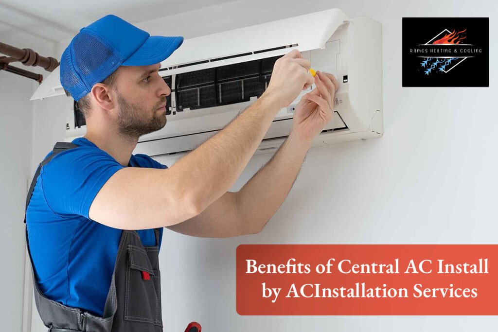 Central AC install
